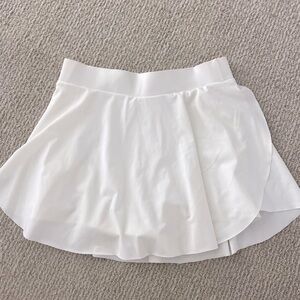 White Women's Tennis Skirt